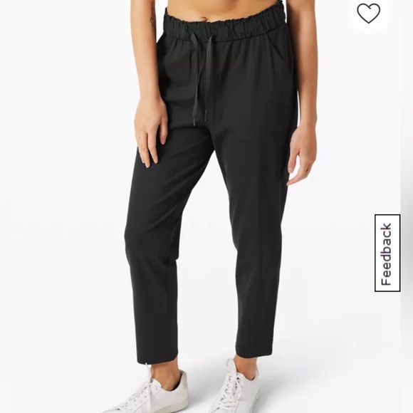 Lululemon Stretch High-Rise Pant 7/8 Length Black - Picture 2 of 10